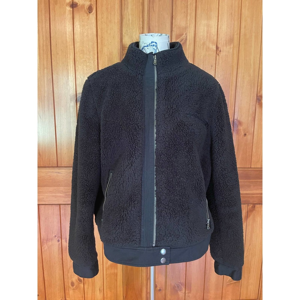 Ann Taylor Loft Teddy Sweater Bomber Jacket - XL